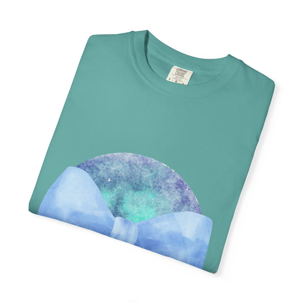Blue/Green Planet Wrapped In A Bow Unisex T-Shirt