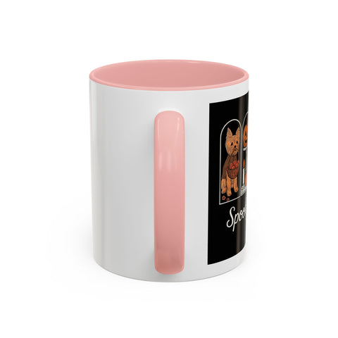 Spooky Season Yorkie Accent Coffee Mug