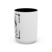 Geeky Good Siberian Husky Accent Coffee Mug