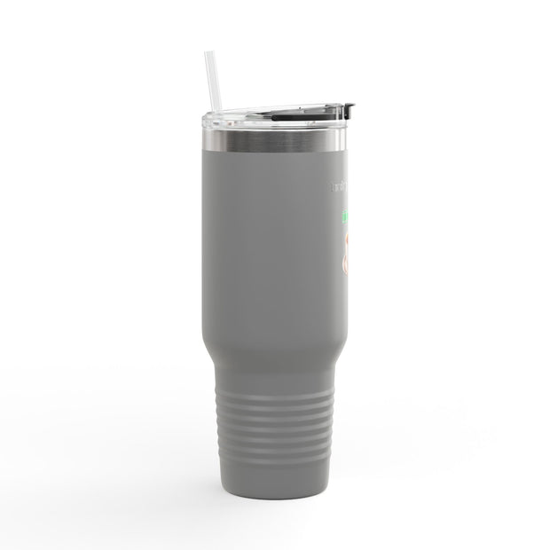 'Loading...Caffeine Boost' Insulated Travel Mug, 40oz