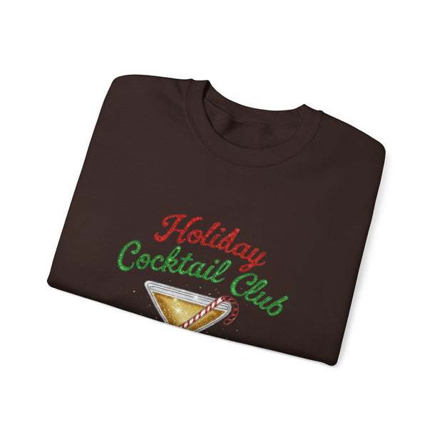 Holiday Cocktail Club Sweatshirt | Lets Get Jolly Christmas Sweatshirt