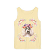 Geeky Goddess French Poodle Unisex Tank Top