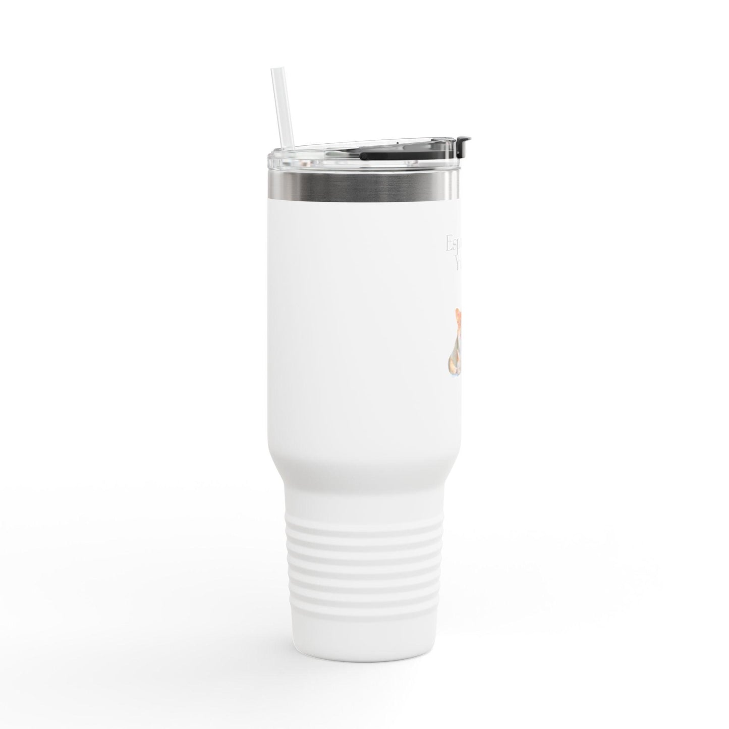 'Espawresso Yourself' Corgi Insulated Travel Mug, 40oz