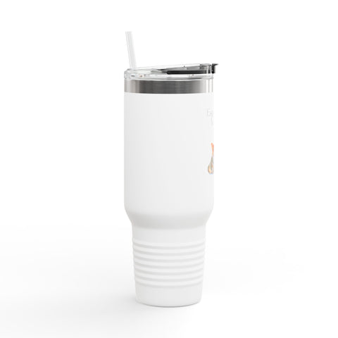 'Espawresso Yourself' Corgi Insulated Travel Mug, 40oz