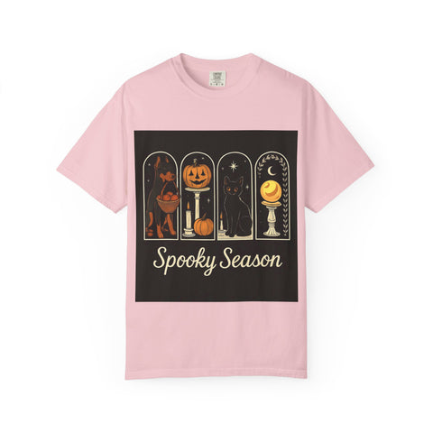 Spooky Season Unisex Garment-Dyed T-shirt