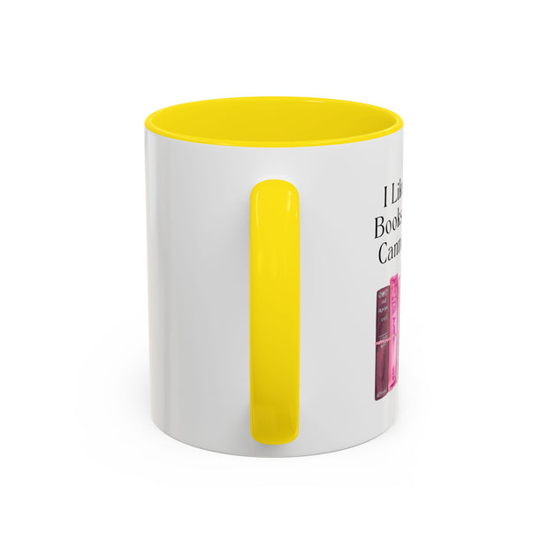 'I Like Big Books and I Cannot Lie' Accent Coffee Mug