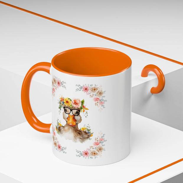 Geeky Goddess Duck Accent Coffee Mug