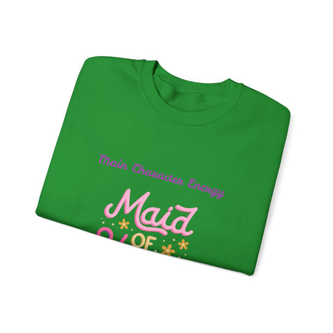 'Main Character Energy: Maid of Honor' Unisex Crewneck Sweatshirt