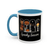 Spooky Season Yorkie Accent Coffee Mug