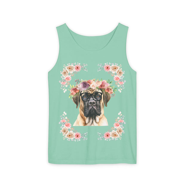 Geeky Goddess English Mastiff Unisex Tank Top