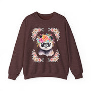Geeky Goddess Panda Unisex Crewneck Sweatshirt