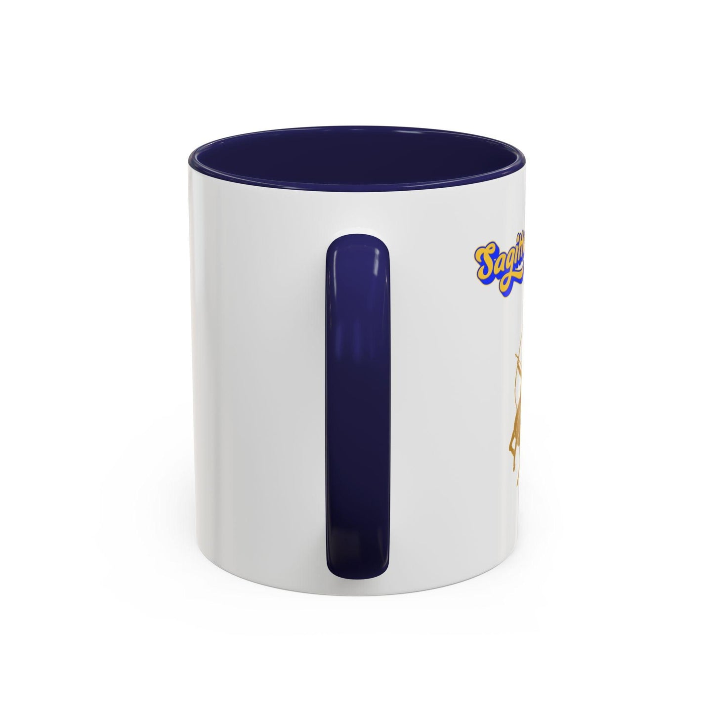'Sagittarius' Zodiac Accent Coffee Mug