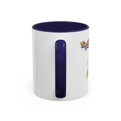 'Sagittarius' Zodiac Accent Coffee Mug