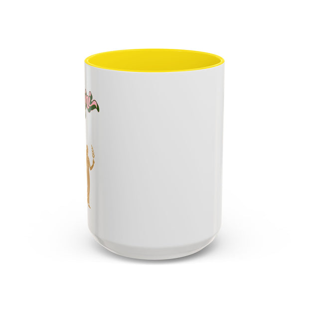 'Gemini' Zodiac Accent Coffee Mug