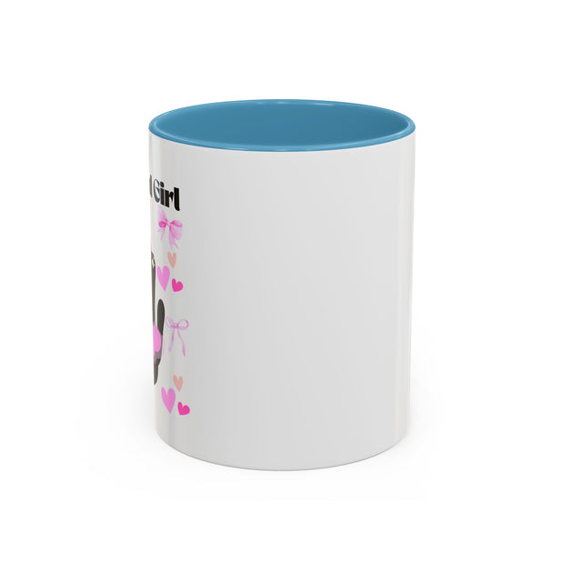 'Meowgical Girl' Accent Coffee Mug