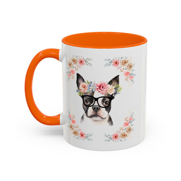 Geeky Goddess French Bulldog Accent Coffee Mug