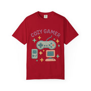 Cozy Gamer T-Shirt, Unisex Retro Gaming Tee, Video Game Lover Shirt, Perfect for Gamers, Gift for Birthdays and Holidays