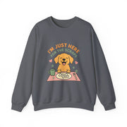 Playful Dog Sweatshirt for Pet Lovers, Unisex Crewneck, Cozy Gift for Dog Owners, Animal Lovers, Cute Pet-Themed Apparel