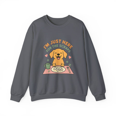 Playful Dog Sweatshirt for Pet Lovers, Unisex Crewneck, Cozy Gift for Dog Owners, Animal Lovers, Cute Pet-Themed Apparel