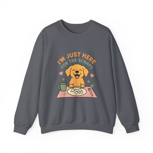 Playful Dog Sweatshirt for Pet Lovers, Unisex Crewneck, Cozy Gift for Dog Owners, Animal Lovers, Cute Pet-Themed Apparel