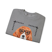 Geeky Good Beagle Unisex Crewneck Sweatshirt