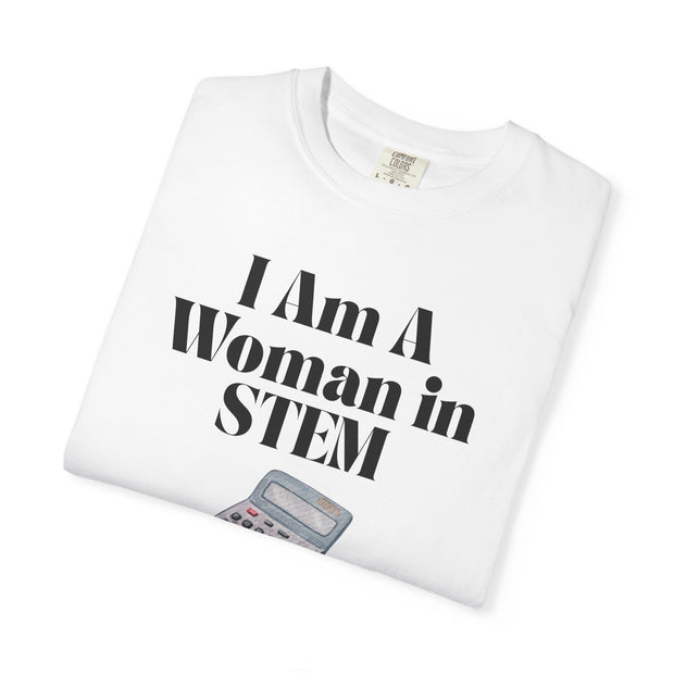 'I Am A Woman STEM' Mathematics Unisex T-Shirt