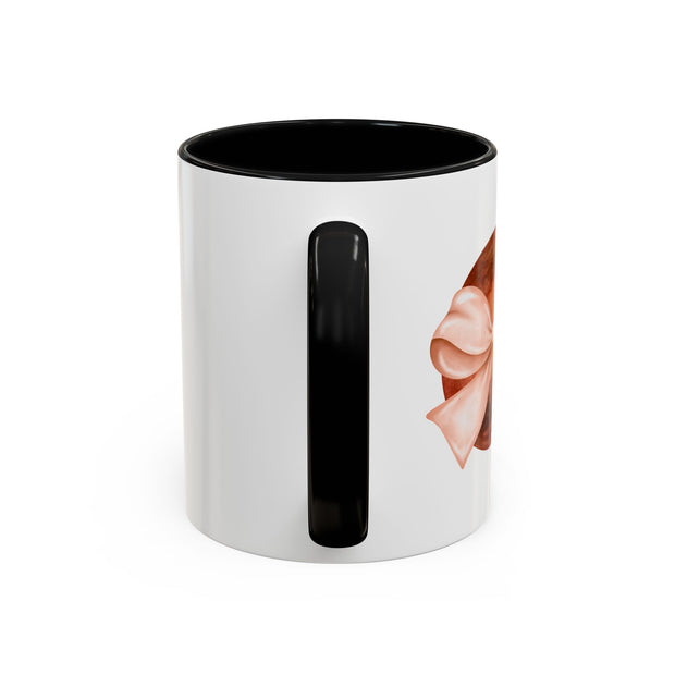 Mars Wrapped In A Bow Accent Coffee Mug
