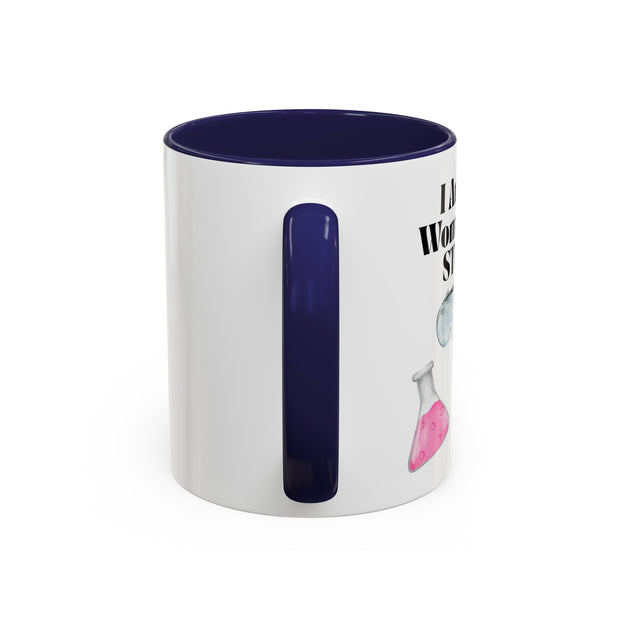 'I Am A Woman In STEM' Scientist Accent Coffee Mug