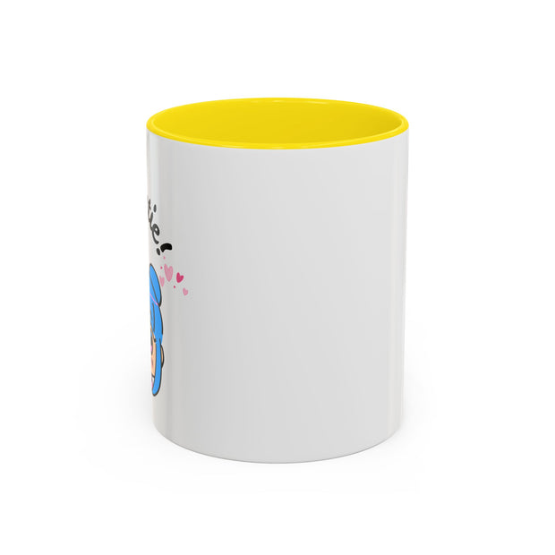 'Hi Cutie' Accent Coffee Mug