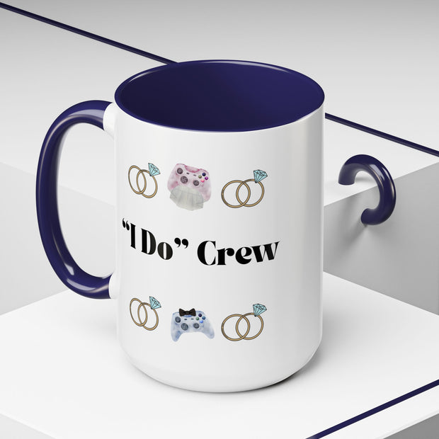''I Do' Crew' Accent Coffee Mug