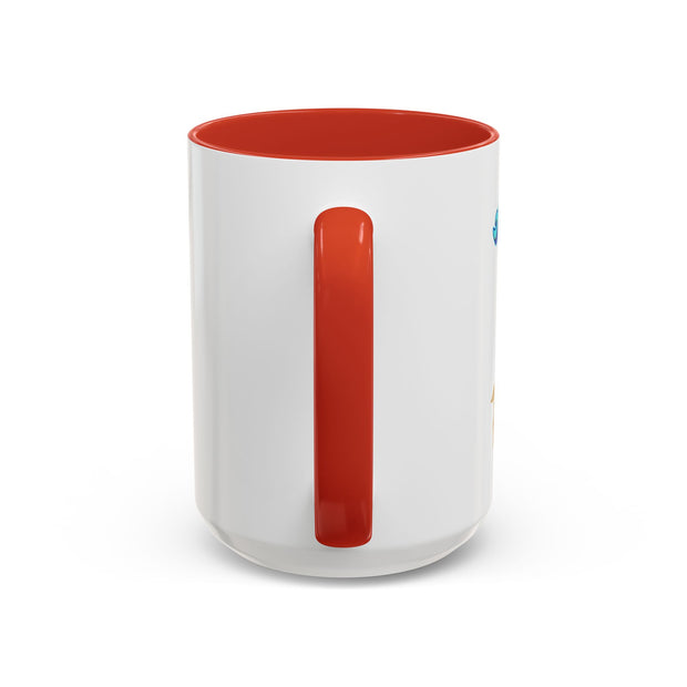 'Aries' Zodiac Accent Coffee Mug