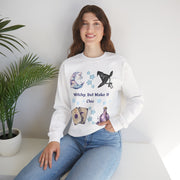 'Witchy, But Make It Cute' Unisex Crewneck Sweatshirt