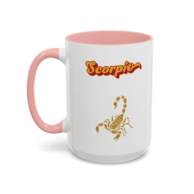 'Scorpio' Accent Coffee Mug