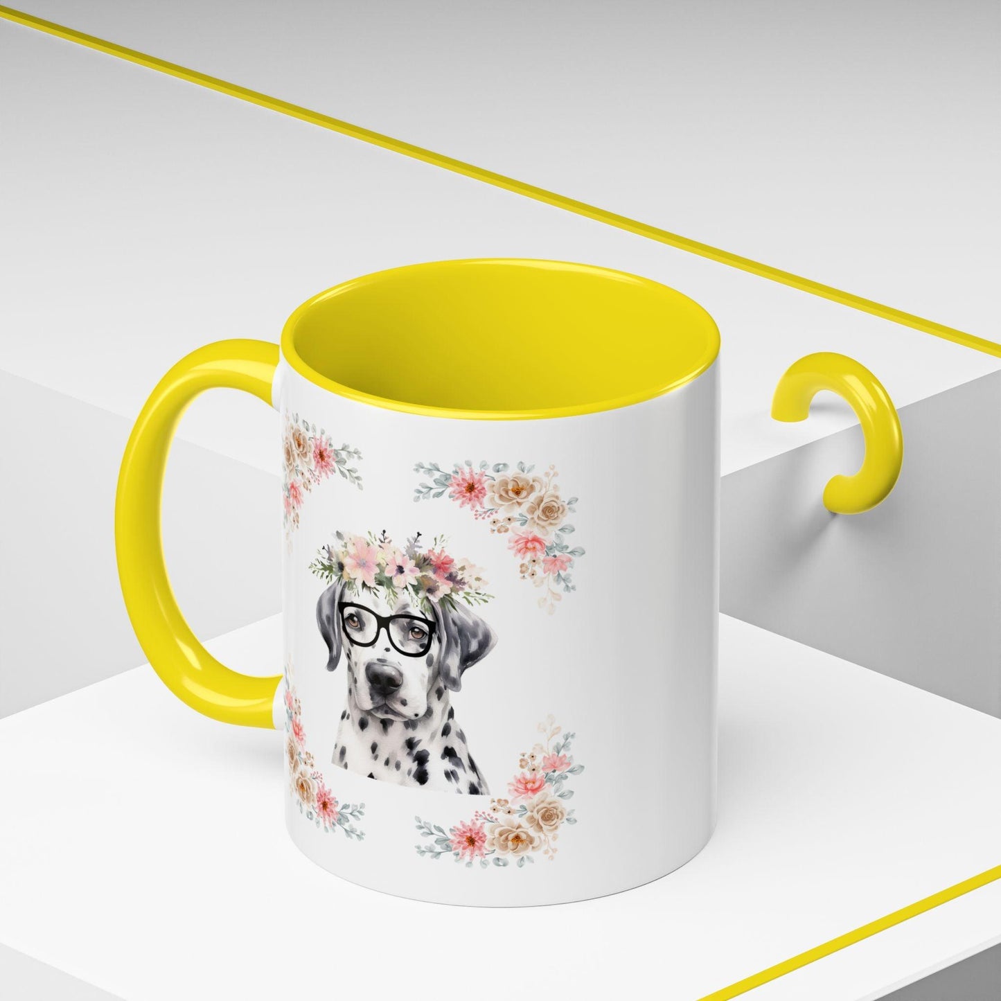 Geeky Goddess Dalmatian Accent Coffee Mug