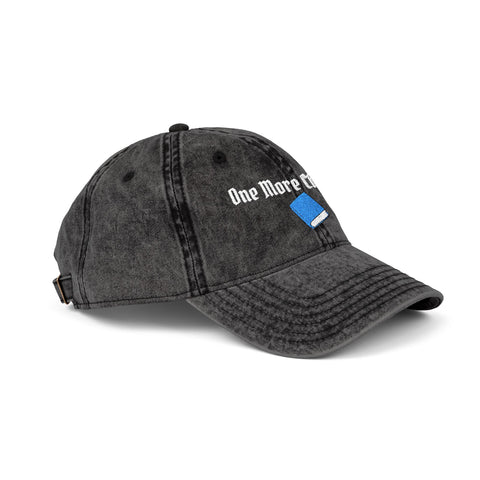 'One More Chapter' Vintage Embroidered Cap