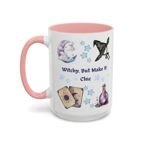 'Witchy, But Make It Cute' Accent Coffee Mug