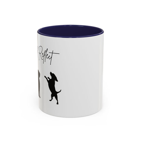 'Paws and Reflect' Dogs Accent Coffee Mug