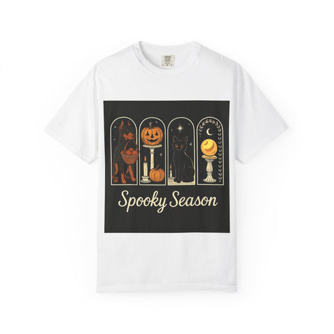 Spooky Season Unisex Garment-Dyed T-shirt