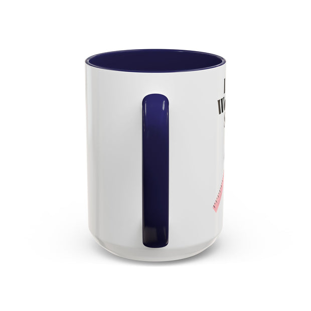 'I Am A Woman In STEM' Accent Coffee Mug
