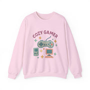 Cozy Gamer Sweatshirt, Unisex Crewneck, Gaming Gift, Comfortable Outfit, Video Game Apparel, Casual Style