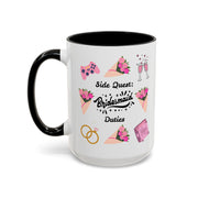 'Side Quest: Bridesmaid Duties' Accent Coffee Mug