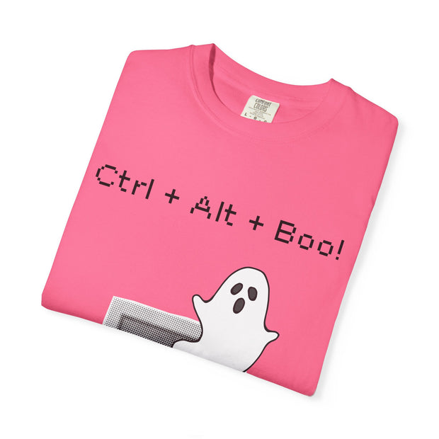 'Ctrl + Alt + Boo!' Unisex T-shirt
