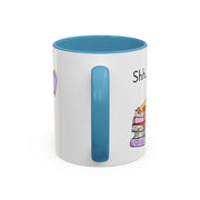 'Shhh...I'm Plotting' Accent Coffee Mug