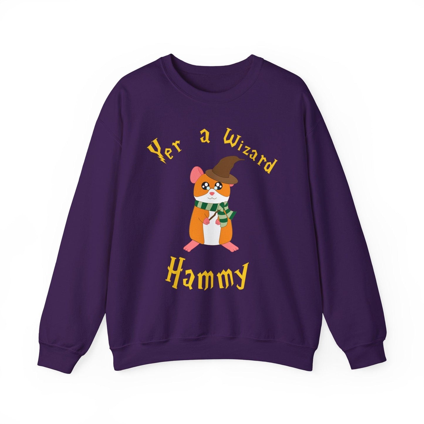 Hammy Wizard Hamster sweatshirt | Cute Wizard Hamster Crewneck