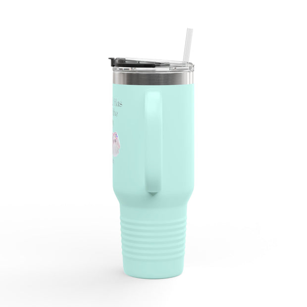 'Player 2 Has Joined The Party' 'Est. 2026' Insulated Travel Mug, 40oz