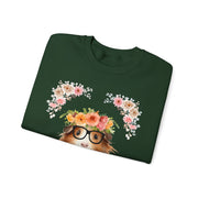 Geeky Goddess Guinea Pig Unisex Crewneck Sweatshirt