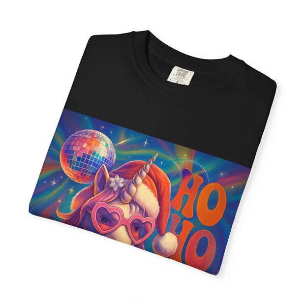 'Ho Ho Ho' Santa Unicorn Unisex T-shirt