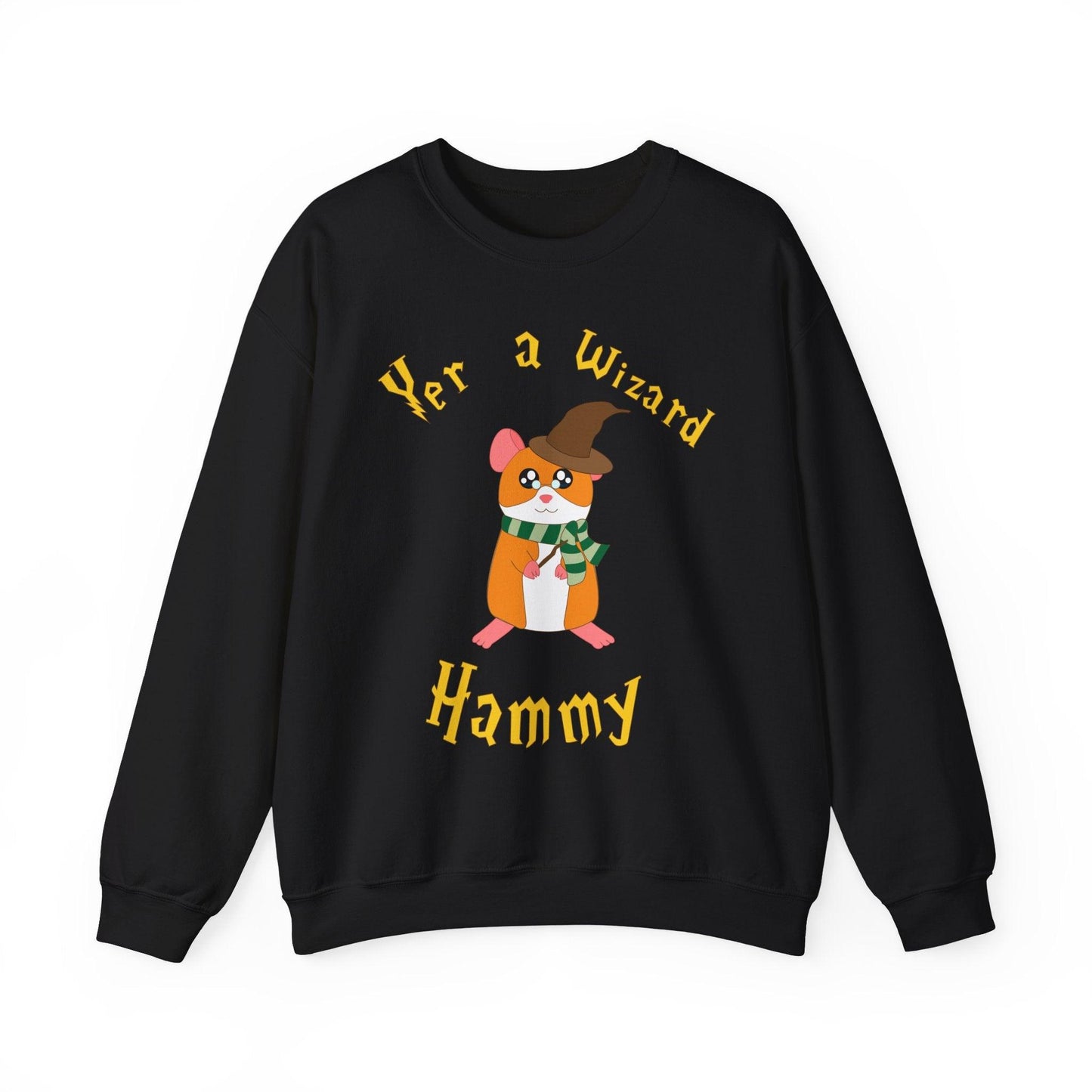 Hammy Wizard Hamster sweatshirt | Cute Wizard Hamster Crewneck