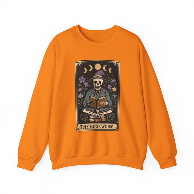 Bookworm Skeleton Crewneck Sweatshirt