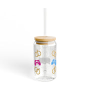 'Player 2 Joined The Party' 'Est. 2025' Sipper. Glass